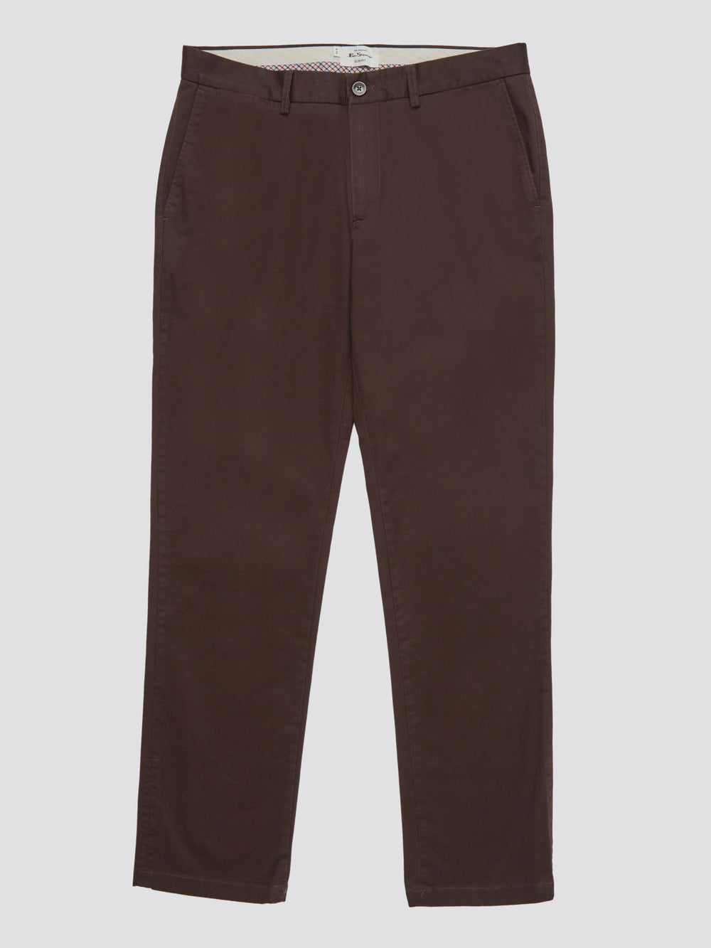 Ben Sherman Signature Slim Stretch Chino Pants Red | OWFRKJ-715