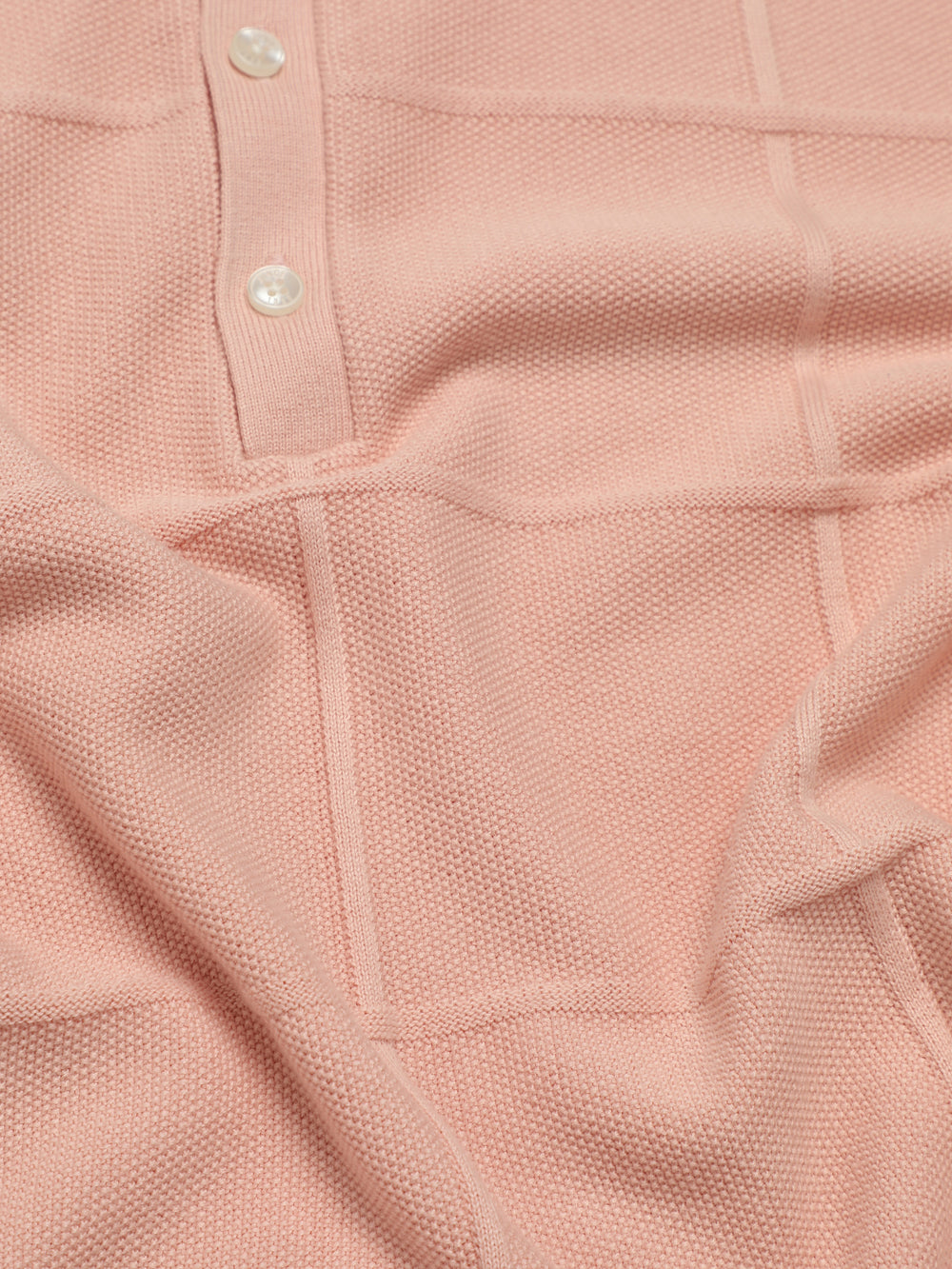 Ben Sherman Signature Textured Polo Knitwear Pink | PJGNIM-918