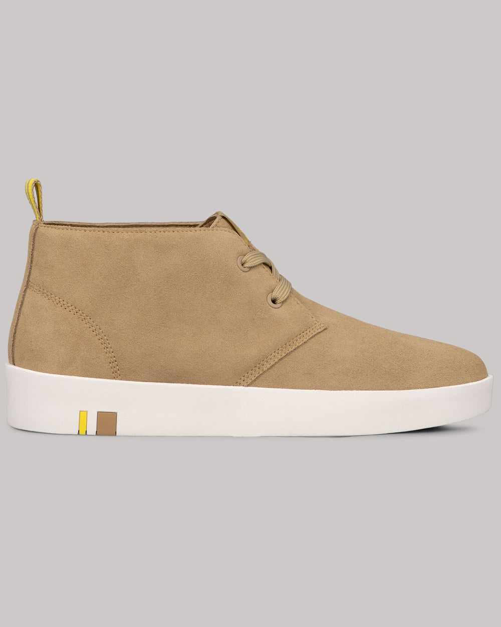 Ben Sherman Thames Chukka Boots Brown / White / Yellow | DUAECF-268