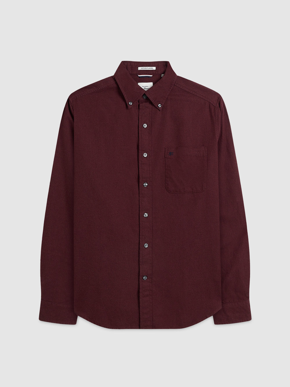 Ben Sherman Uniform Flannel Shirts Burgundy / Navy / Beige | ZRKMTB-082